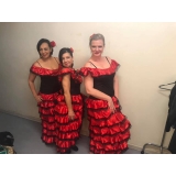 dança do ventre de vestido Ibirapuera